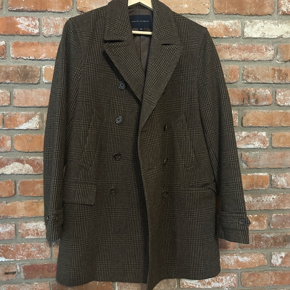 Banana Republic Brown Trench Coat Timeless Design